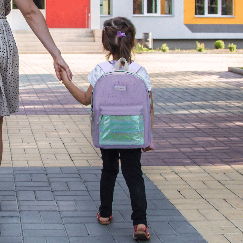 Quest Glitzy Backpack lilac - image 6