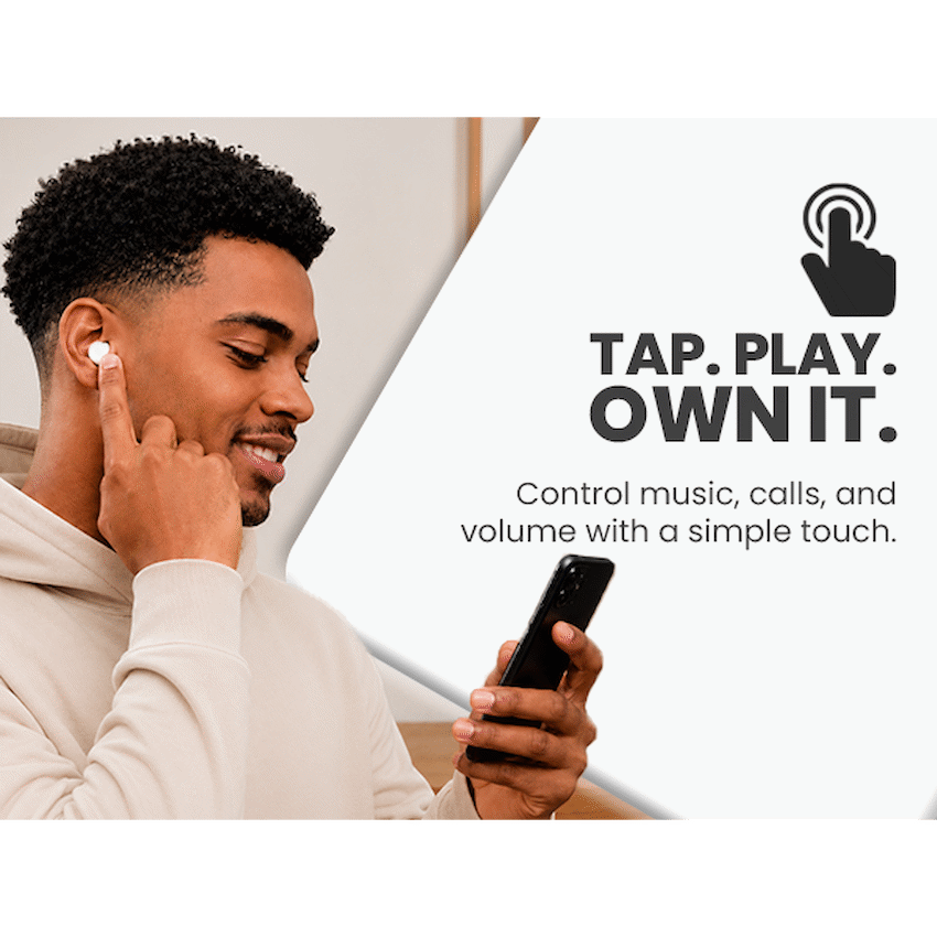 Volkano Scorpio Series True Wireless Earphones - White - image 6