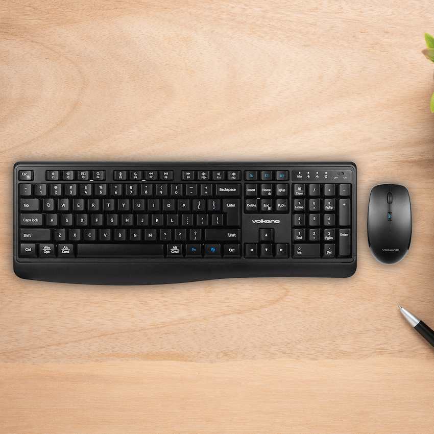 Volkano Onyx Keyboard and Mouse Combo With Dual mode BT - image 6