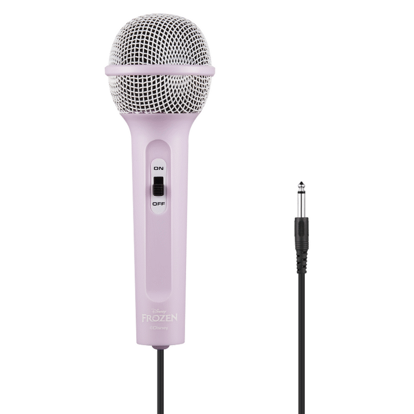 Disney Frozen Classic LED Stars Karaoke Machine with Microphone - image 6