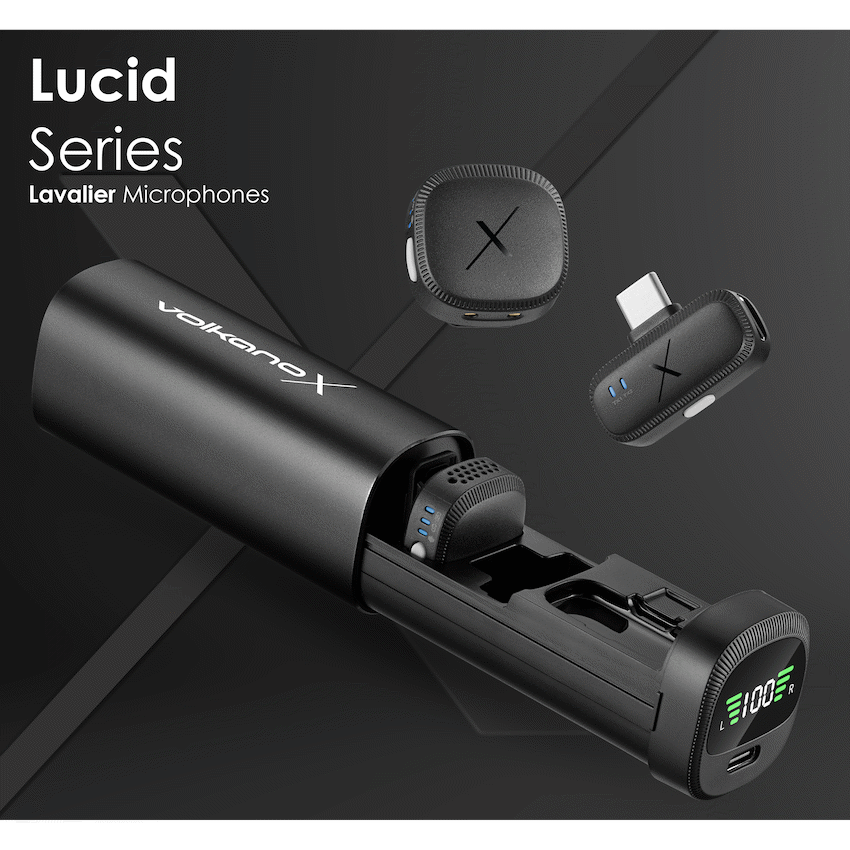 VolkanoX Lucid Series Lavalier Microphones with Charging Case - image 6
