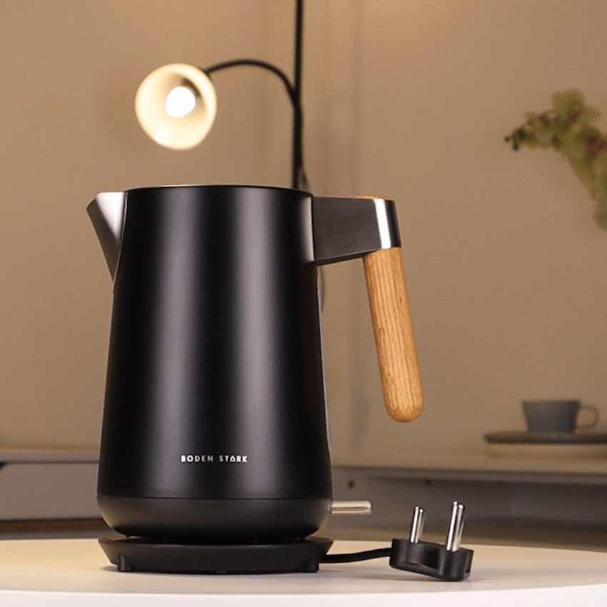 Boden Stark Anson Collection 1.7l 2000w Stainless Steel Kettle - Black - image 6