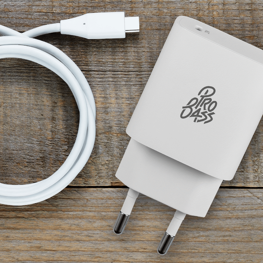 Pro Bass RapidCharge Series 20w Single Type-C Wall Charger - White - image 6