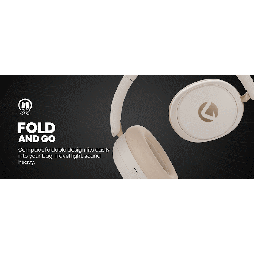 Volkano Lexi Bluetooth Headphone with ANC - Nude - image 6