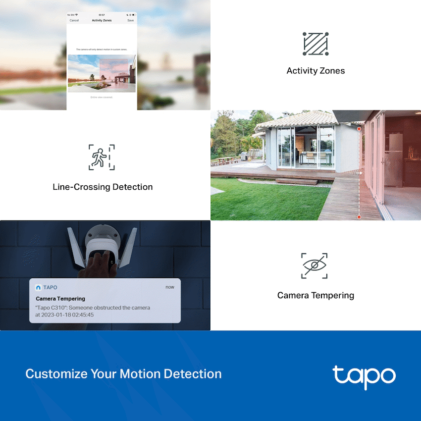 TP-Link Tapo C310P2 Outdoor Security Wi-Fi Camera - image 6