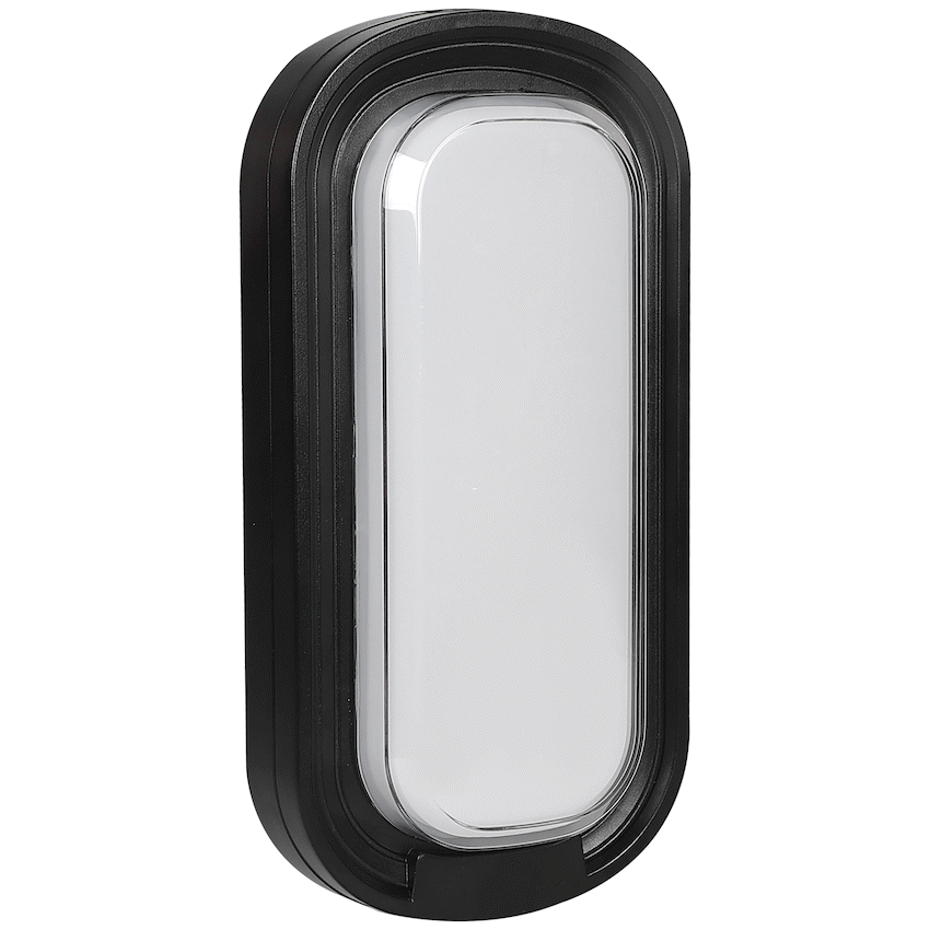 Ellies Ellipse Series AC 24W Capsule LED Bulkhead - PC - BK - image 6
