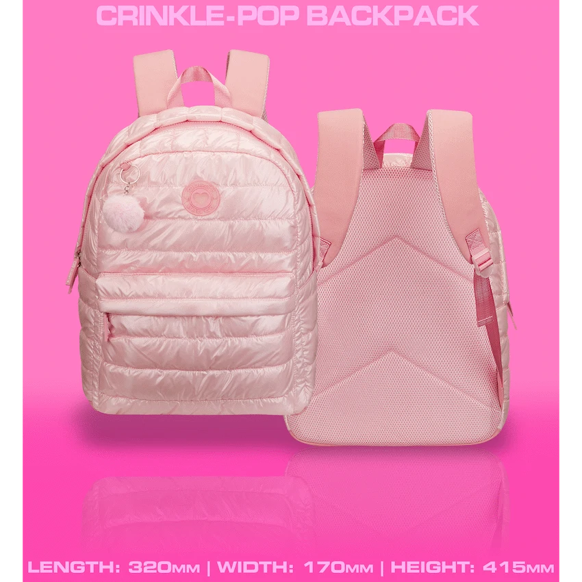 Quest Crinkle-Pop Backpack Pink - image 6