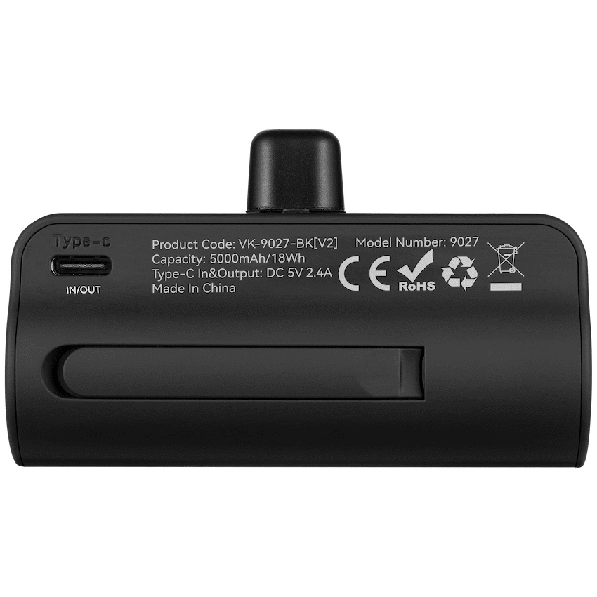 Volkano Relief Pro Power Bank - 5000mAh Type-C Direct Plug-In - image 6