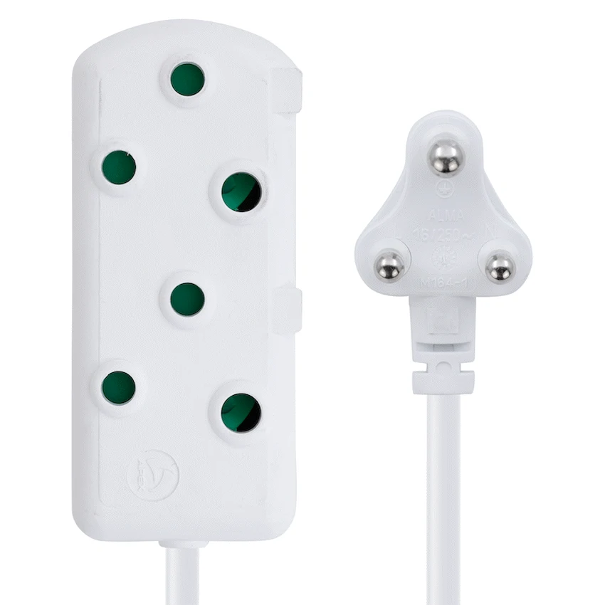 Ellies Side by Side Heavy Duty Extension Lead-20M-WT - image 6