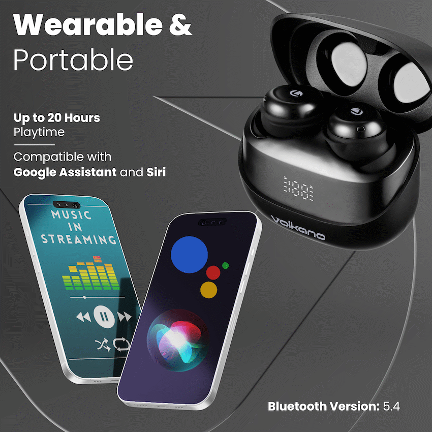 Volkano Aspen True Wireless Earphones - Black - image 6