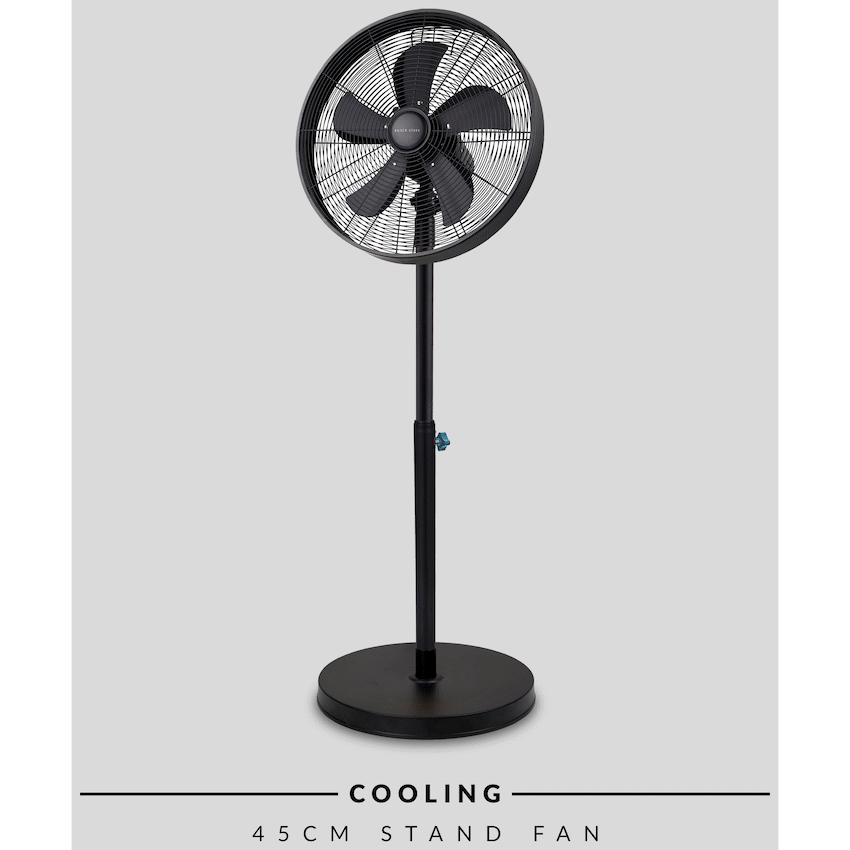 Boden Stark 45cm Stand Fan - Black - image 6