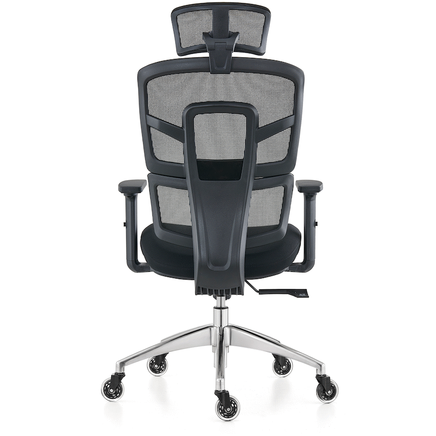 Everfurn Premium Graphite Ergo High Back Chair - Black - image 6