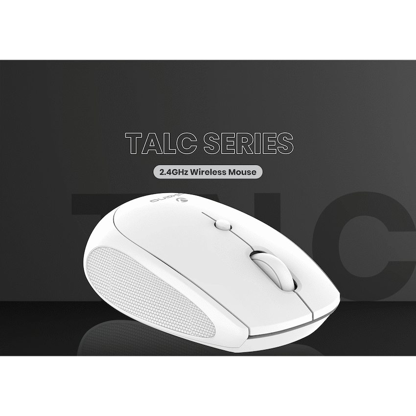 Volkano Talc Wireless Mouse - White - image 6