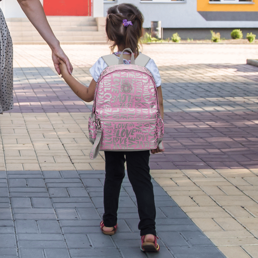 Quest Love-letter Backpack Pink - image 6