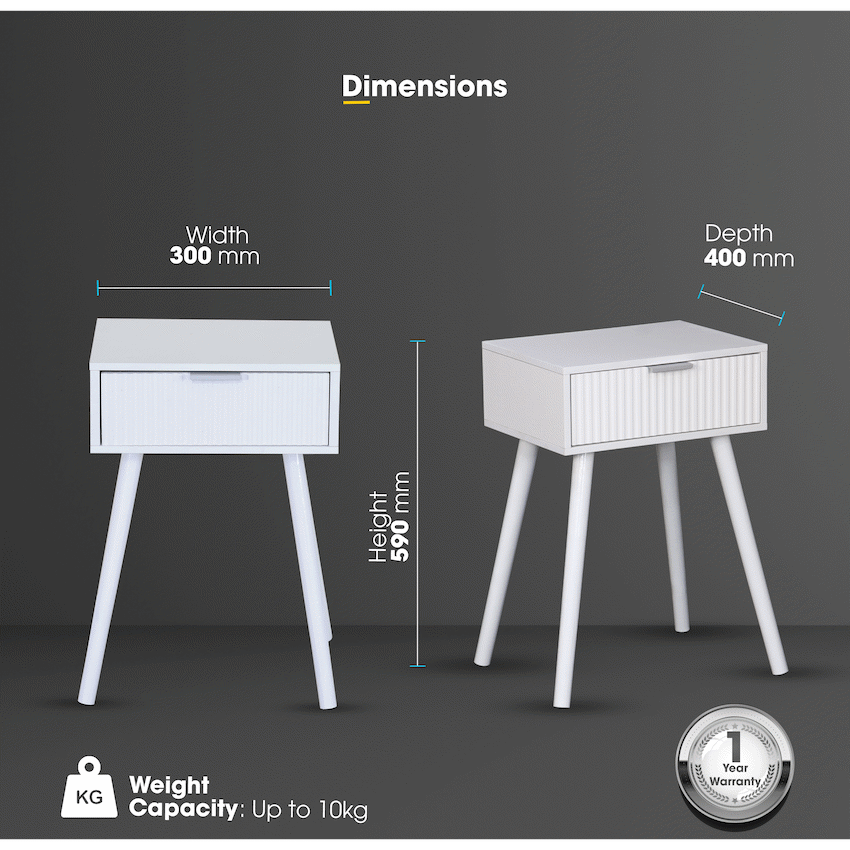Everfurn Yoko Side Table, High Pressure Laminate - image 6