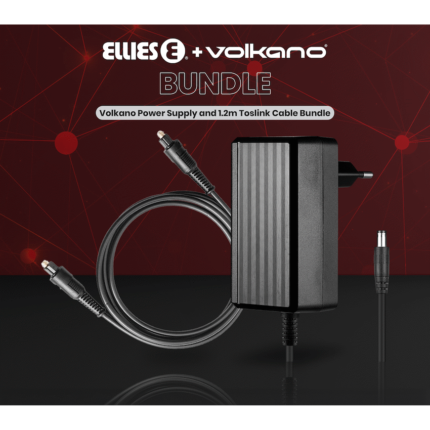 Volkano Power Supply and 1.2m Toslink Cable Bundle - image 6
