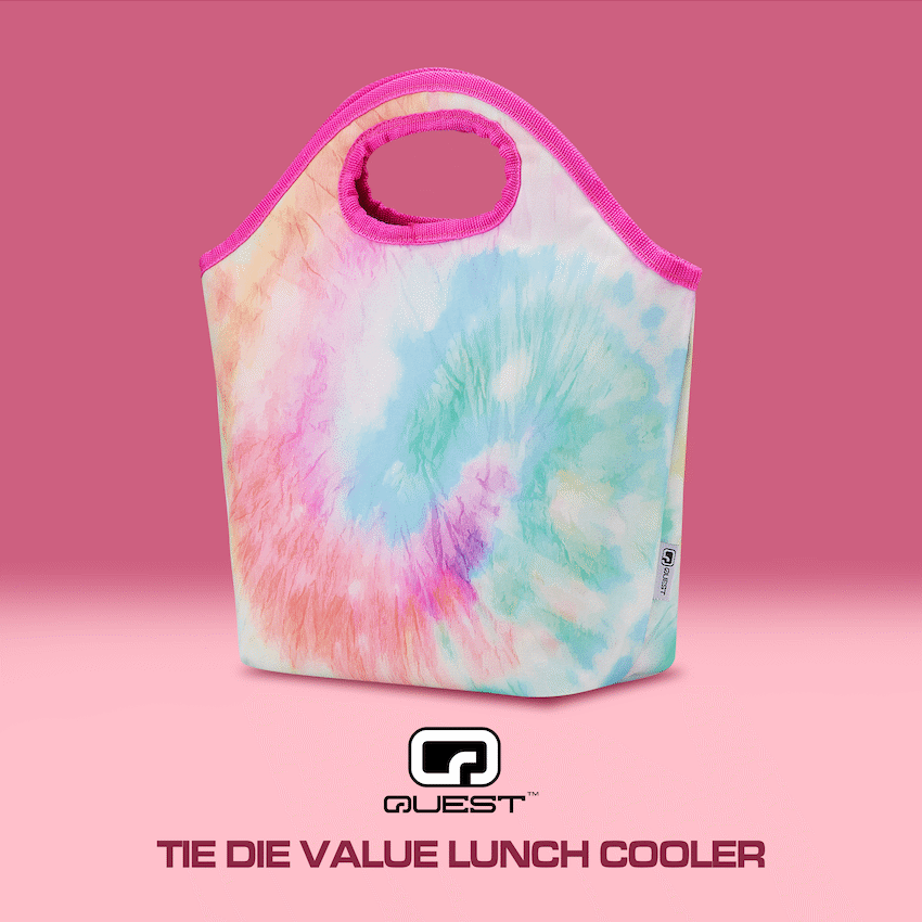 Quest Tie-Dye Value Lunch Cooler - Pink - image 6
