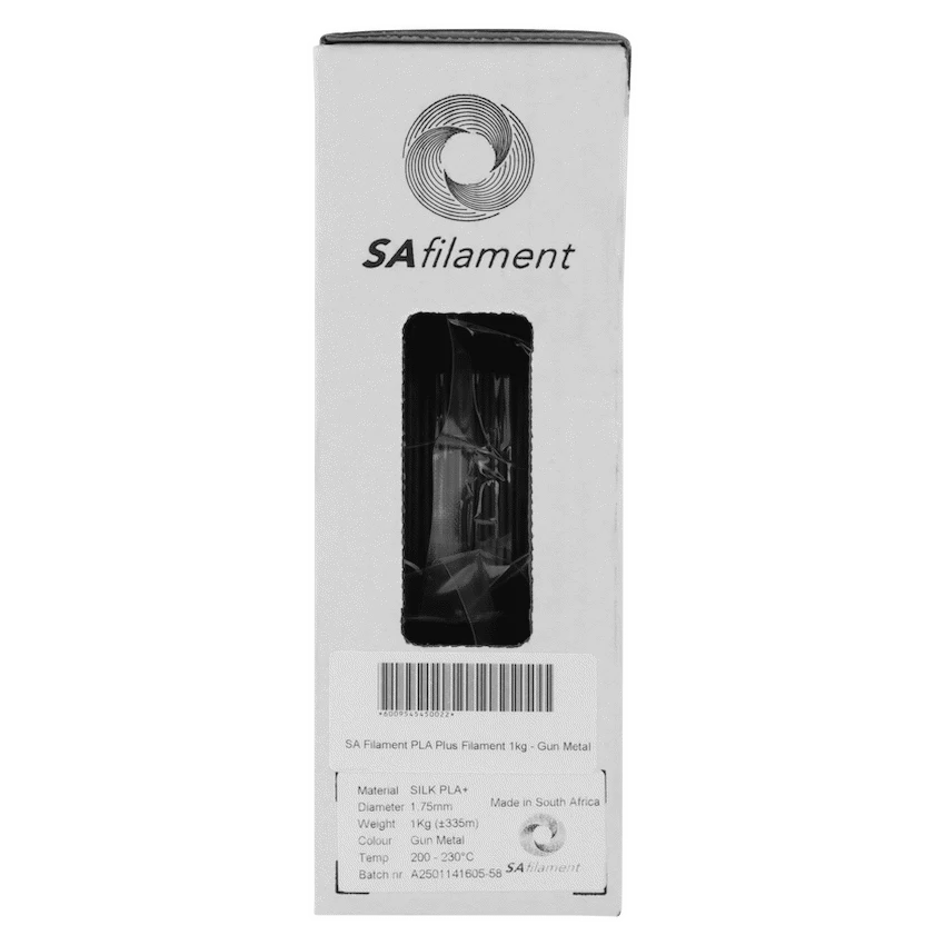 SA Filament Silk PLA Plus Filament 1kg - Gun Metal - image 6