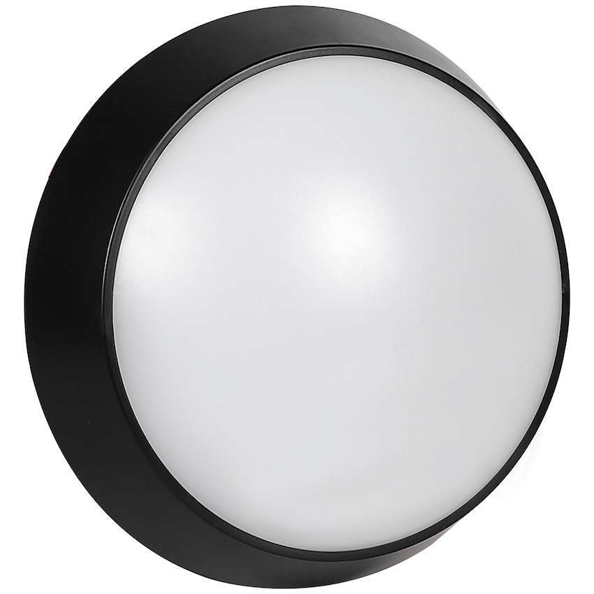 Ellies Spectra Series - AC 15W  Round LED Bulkhead with 3CCT -BK - image 6