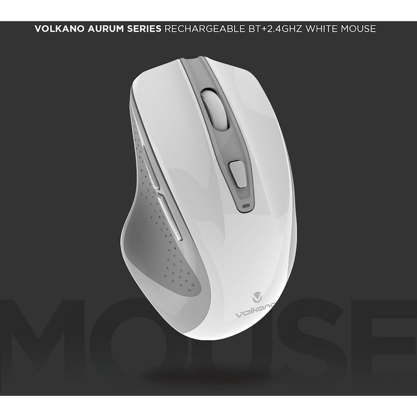 Volkano Aurum Series Bluetooth Wireless Mouse - White - image 6
