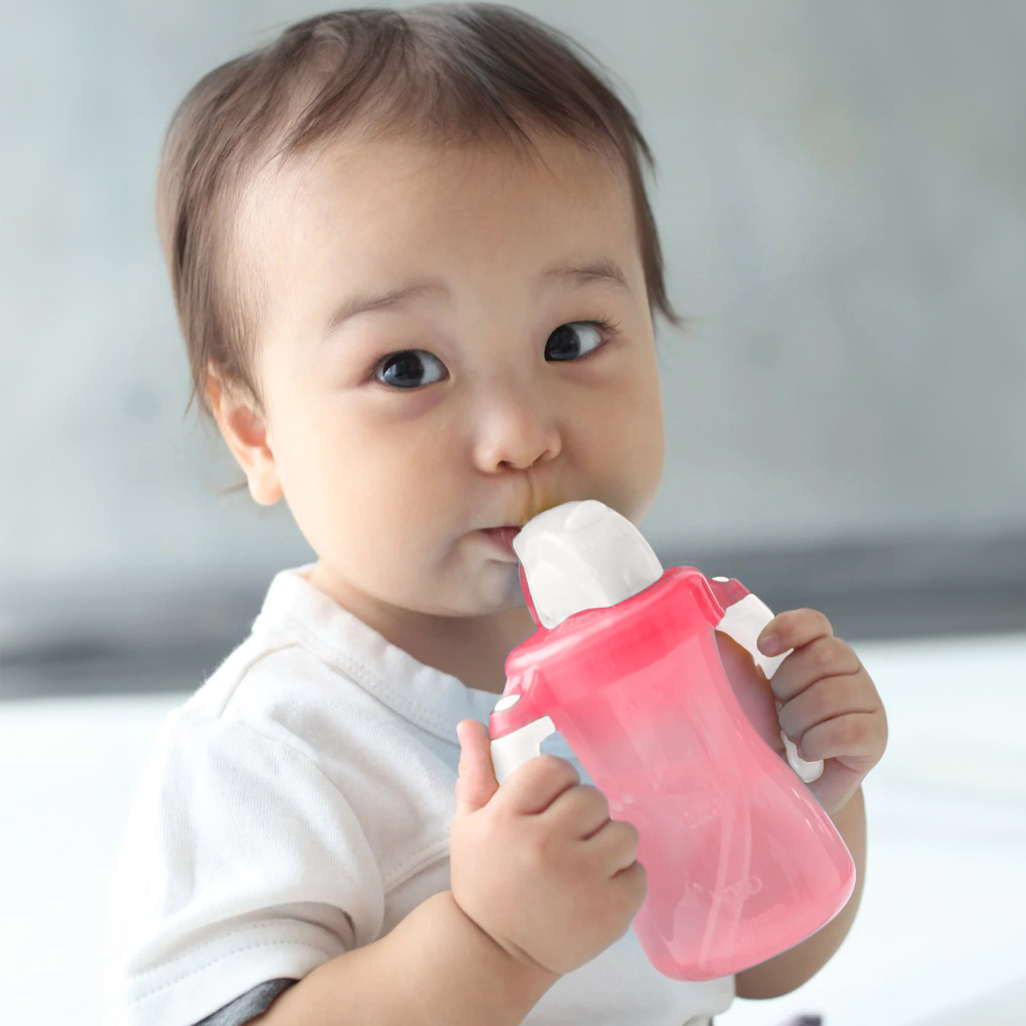 Pigeon Petite Straw Bottle 150ml - Pink