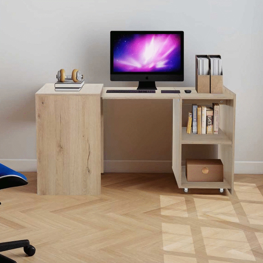 Everfurn Adaptive Desk - Brown - image 6