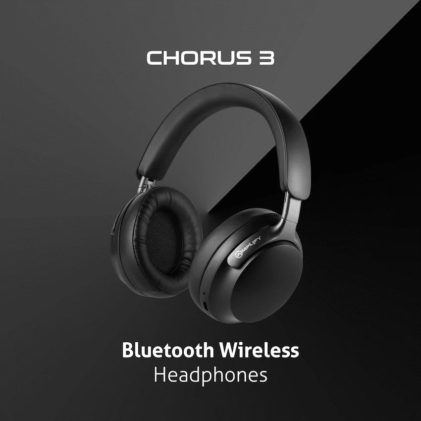 Amplify Chorus 3 Bluetooth Wireless Headphones - Black - image 6