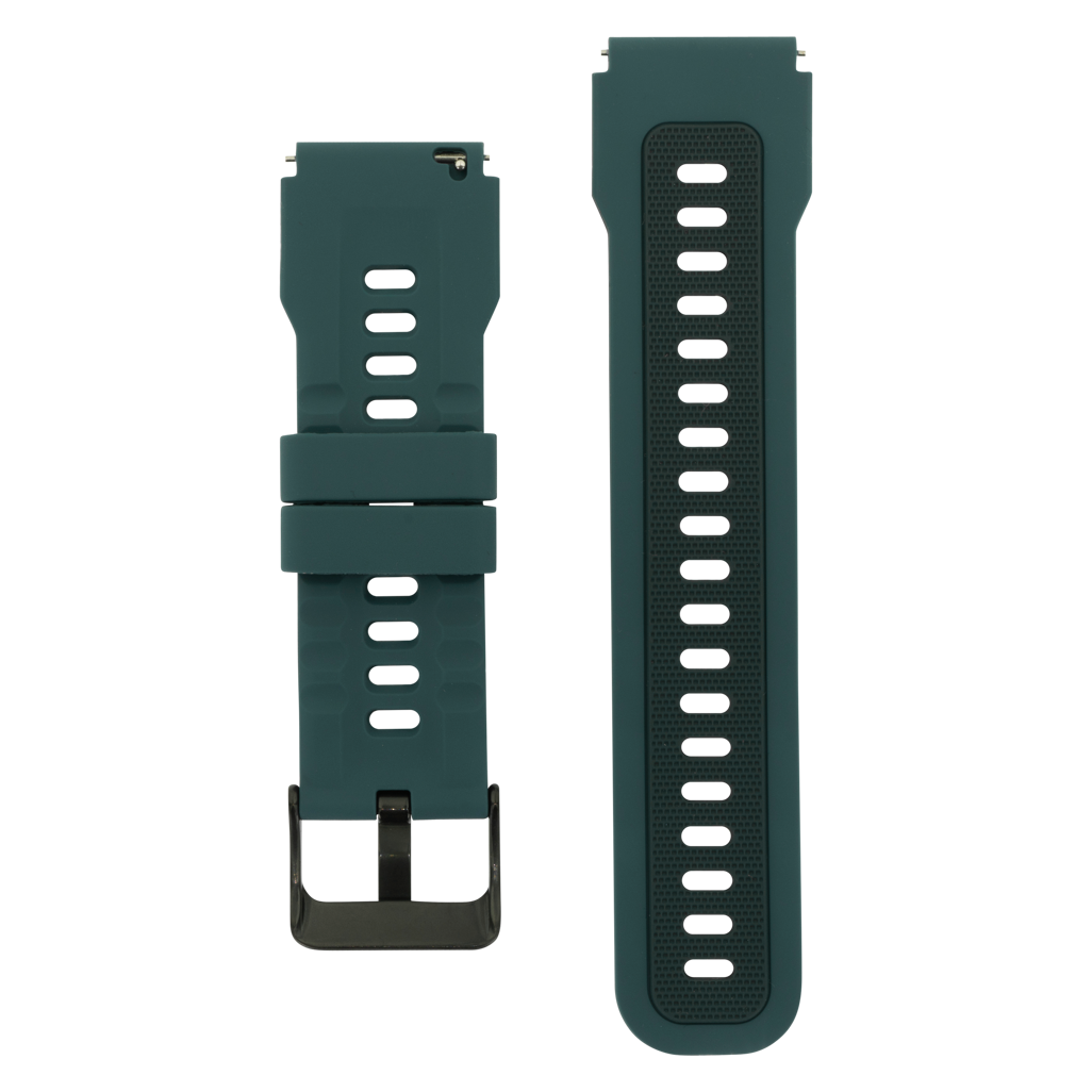Universal Silicone 22mm Watch Strap - Blue