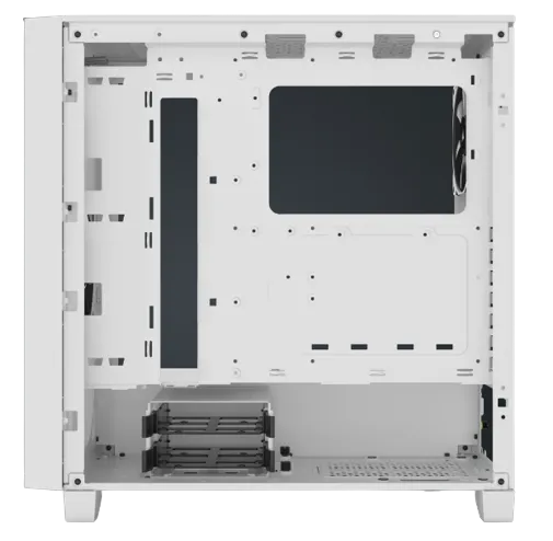 3000D AIRFLOW White Mid-Tower PC Case; 2x 3.5'' |  2x 2.5'' Drive Bays; Up to 360mm Radiator compatible; 2x 120mm fan incl - image 16