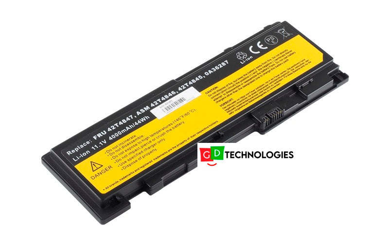 LENOVO THINKPAD T420s 11.1V 3900mAh/43Wh REPLACEMENT BATTERY