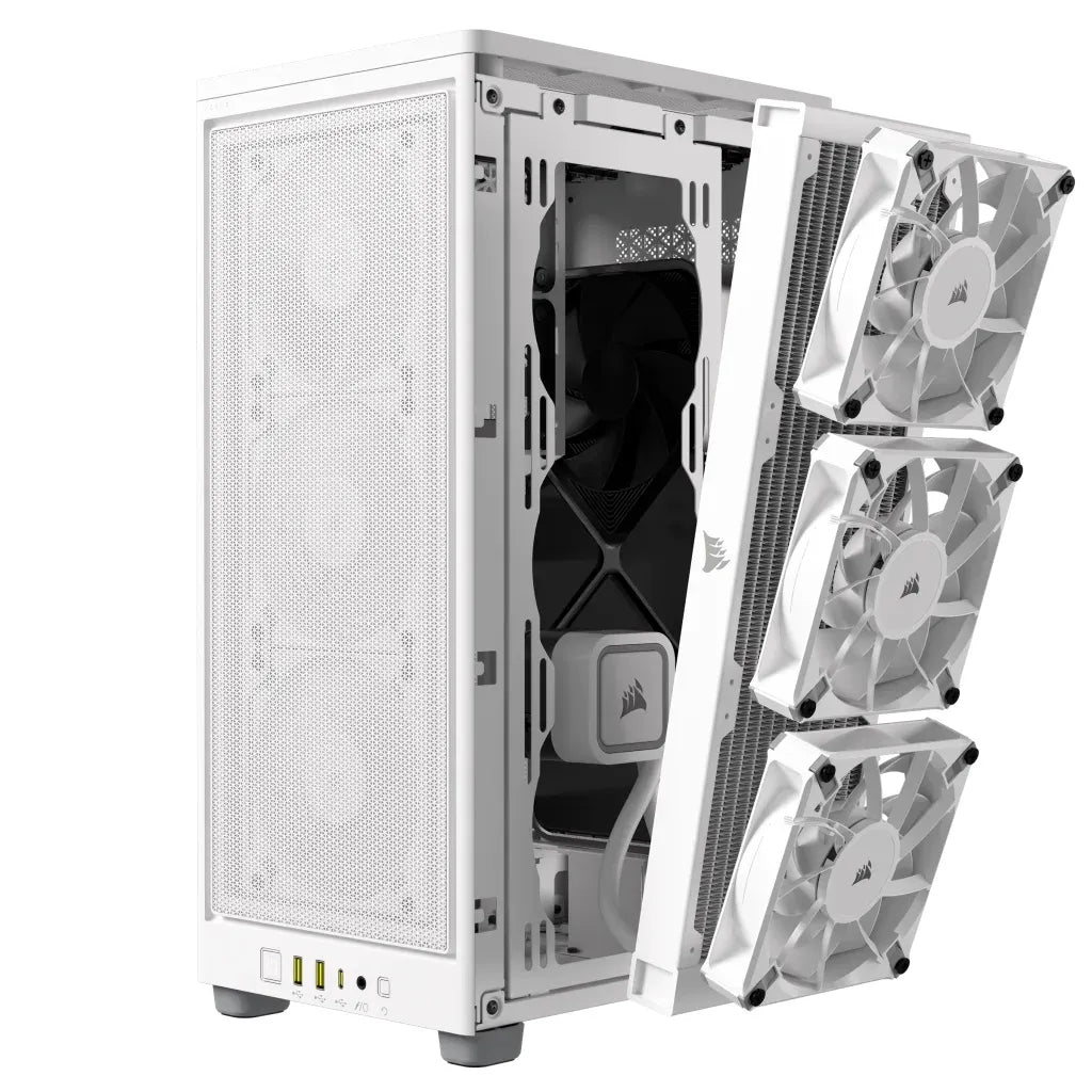 2000D AIRFLOW White Mini-ITX PC Case; 3x 2.5'' Drive Bays; Up to 360mm Radiator compatible - image 23