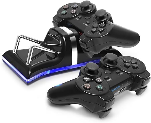Dual USB Charger Station Dock for Sony Ps3 Controller