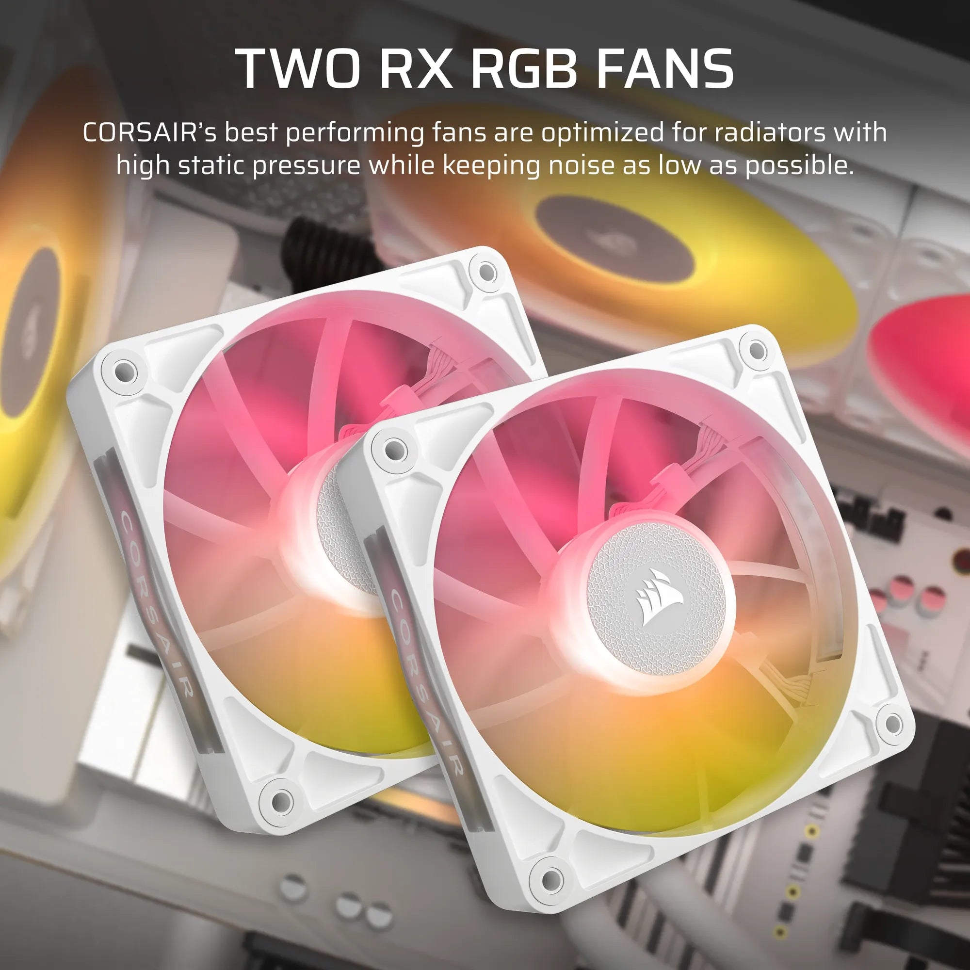 Corsair iCUE LINK TITAN 240 RX RGB Liquid CPU Cooler - White – RX120 RGB Fans – Fits Intel® LGA 1851/1700; AMD® AM5/AM4. - image 7