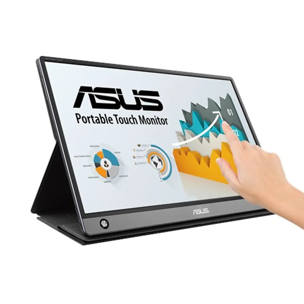 ASUS MB16AMT, 39.6 cm (15.6"), 250 cd/m², LED, 16:9, 700:1, 1920 x 1080 pixels