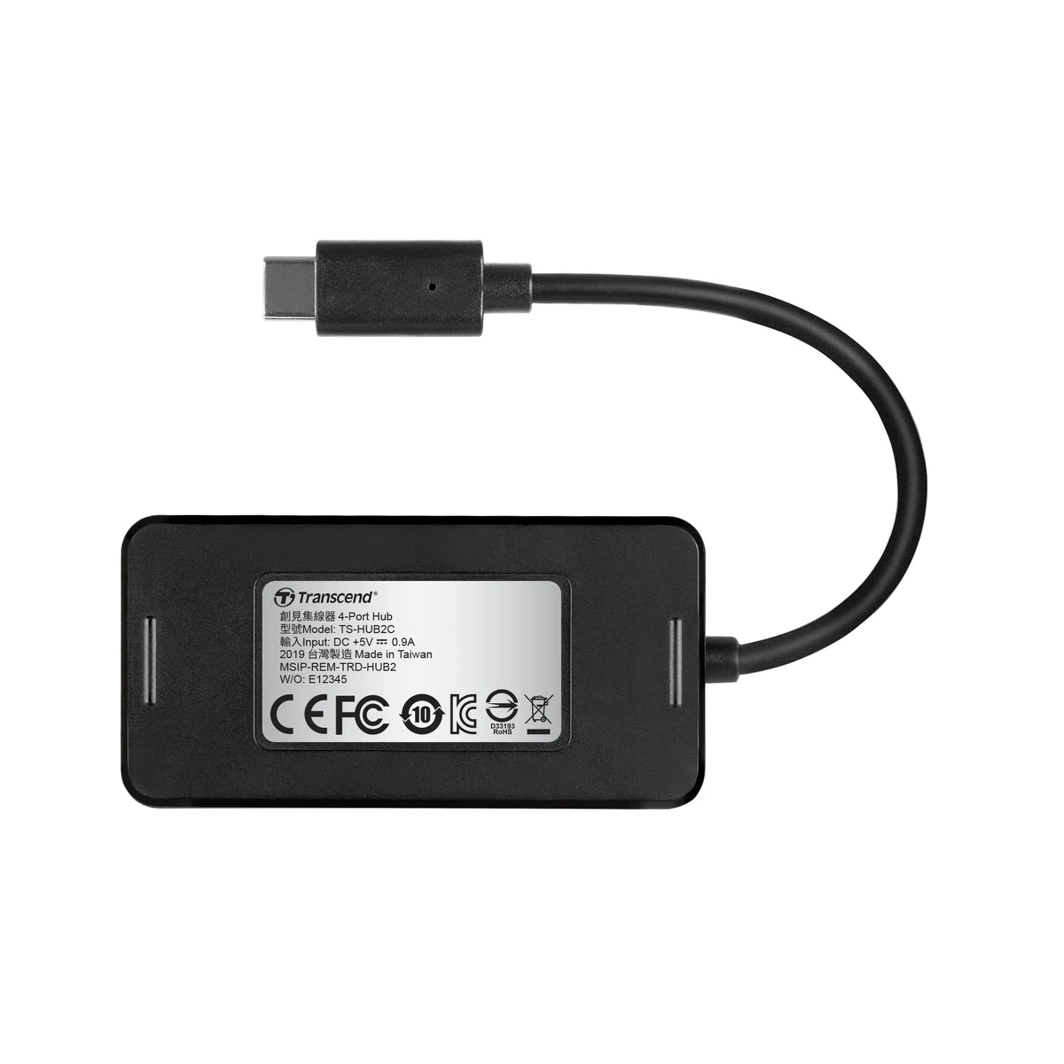 TRANSCEND USB TYPE C 4 PORT USB 3.1 HUB - BUS POWERED - image 8