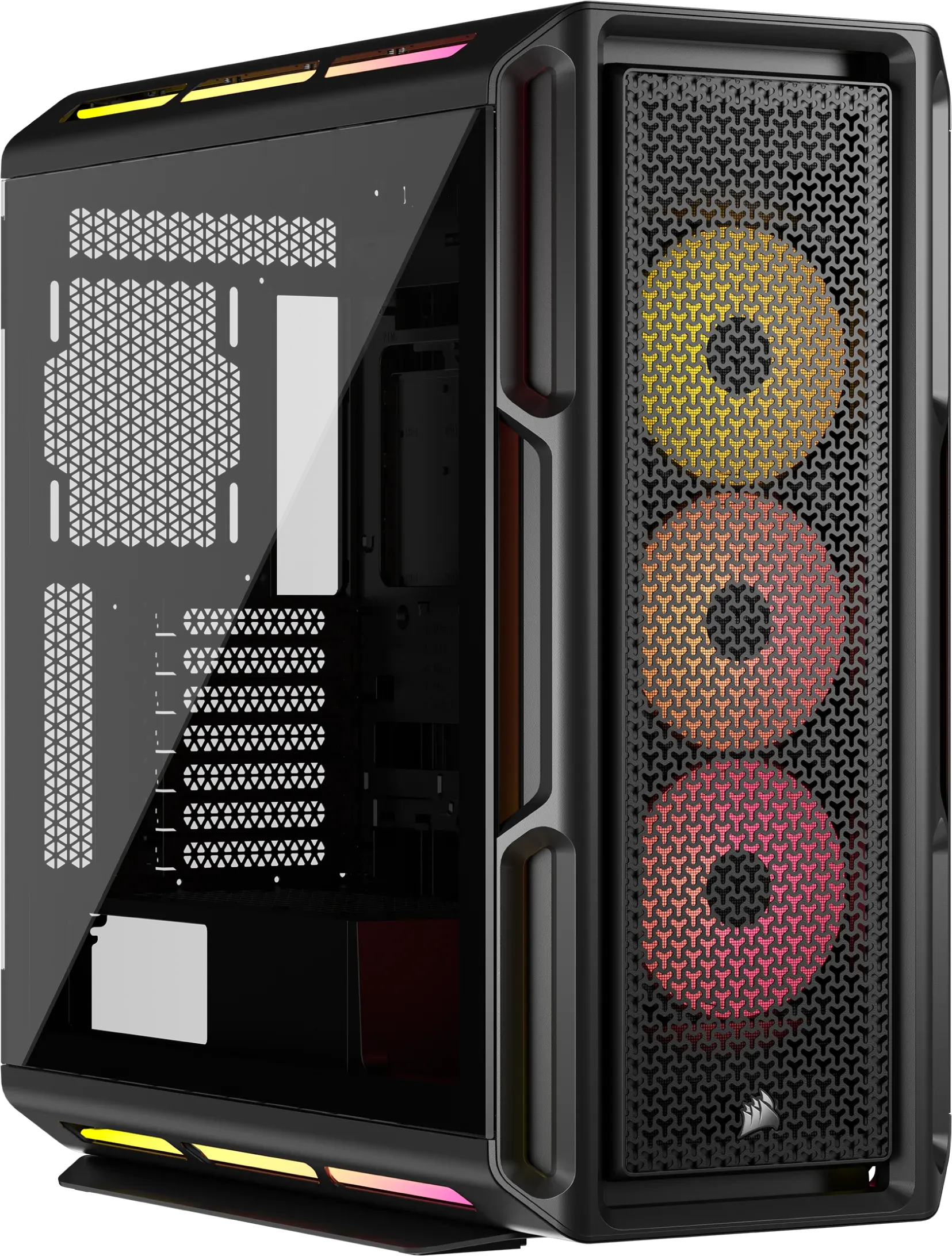 Corsair iCUE LINK 5000T LX RGB Mid-Tower PC Case; Black - image 4