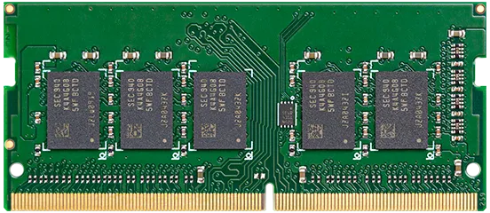 4GB DDR4 RAM Module (DDR4-2666 SO-DIMM) for: RS820RP+; RS820+; DS720+; DS420+; DS2419+; DS1819+; DVA3219; DS1618+
