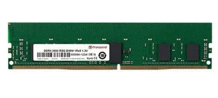 TRANSCEND 4GB DDR4-2666 REG-DIMM CL19 1Rx8 512Mx8 - image 2