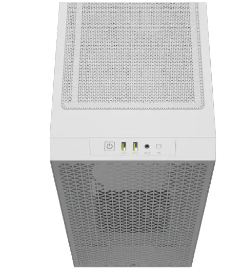 3000D AIRFLOW White Mid-Tower PC Case; 2x 3.5'' |  2x 2.5'' Drive Bays; Up to 360mm Radiator compatible; 2x 120mm fan incl - image 17