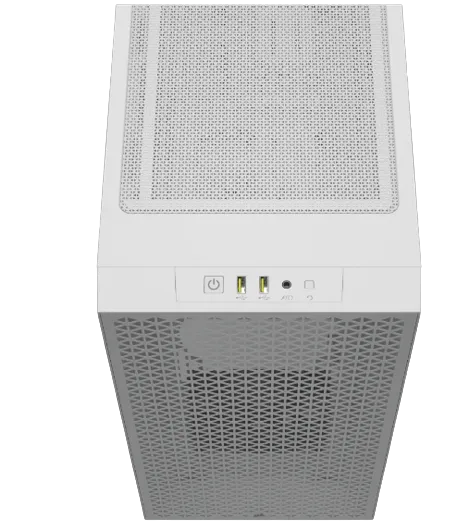 3000D AIRFLOW White Mid-Tower PC Case; 2x 3.5'' |  2x 2.5'' Drive Bays; Up to 360mm Radiator compatible; 2x 120mm fan incl - image 18