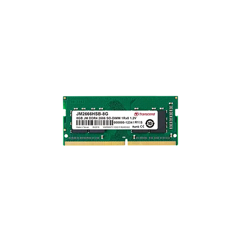 TRANSCEND 32GB JET MEMORY DDR4 2666MHZ NOTEBOOK SO-DIMM 2RX8 2GX8 CL19