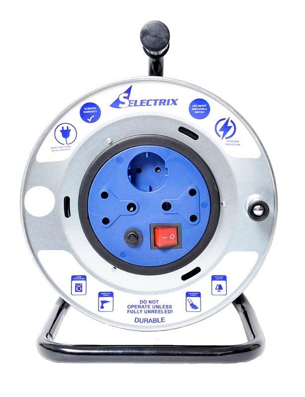 EMPTY METAL EXTENSION REEL
