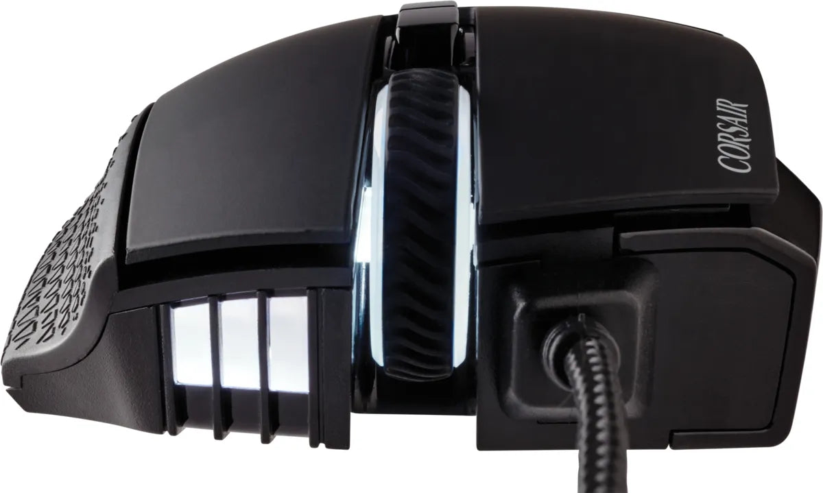 Corsair SCIMITAR ELITE RGB Optical MOBA/MMO Gaming Mouse; 18;000 DP; Black - image 13