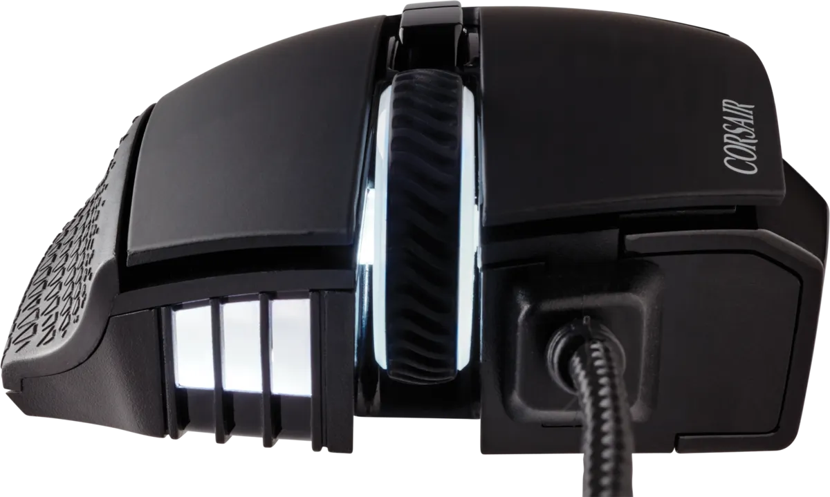 Corsair SCIMITAR ELITE RGB Optical MOBA/MMO Gaming Mouse; 18;000 DP; Black - image 14