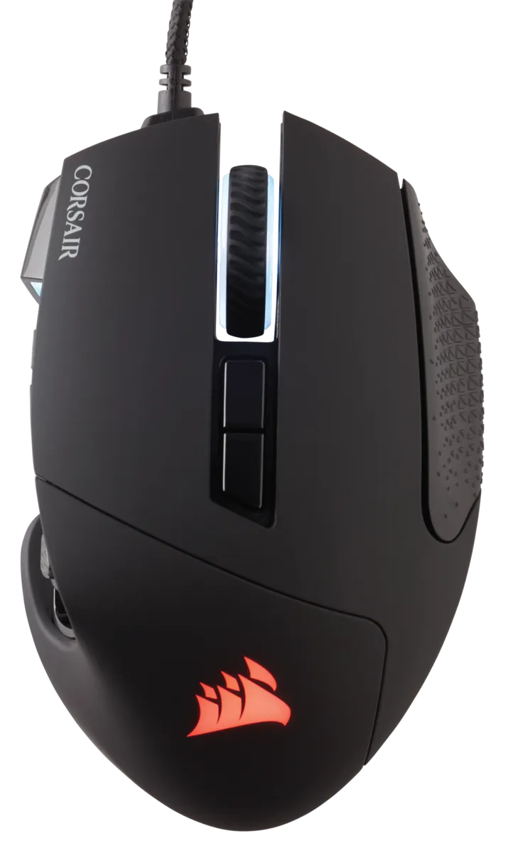 Corsair SCIMITAR ELITE RGB Optical MOBA/MMO Gaming Mouse; 18;000 DP; Black - image 26