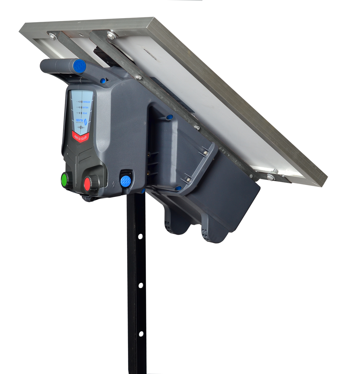 Agri 50km Portable Solar Energizer with Battery