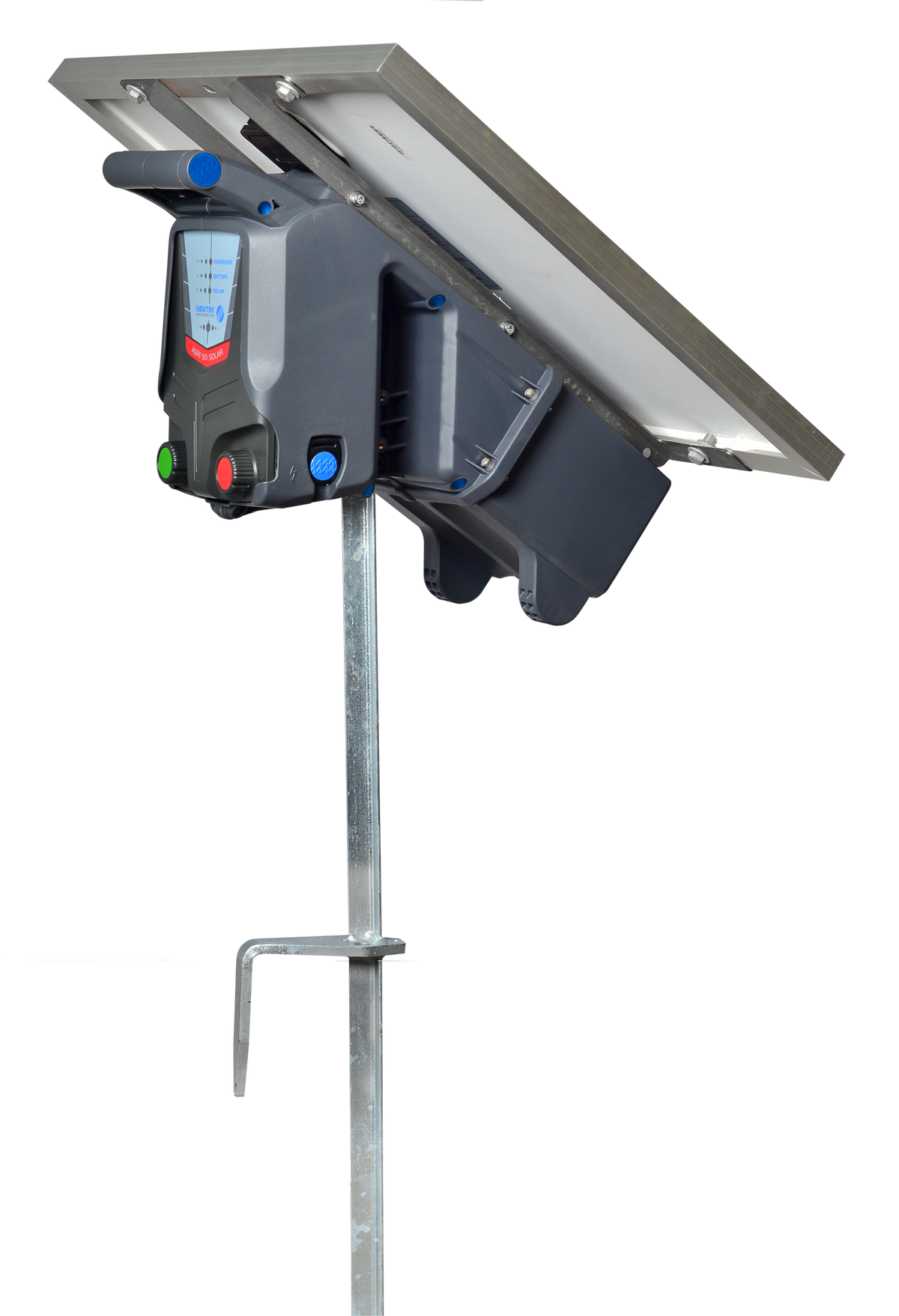 Agri 50km Portable Solar Energizer with Battery