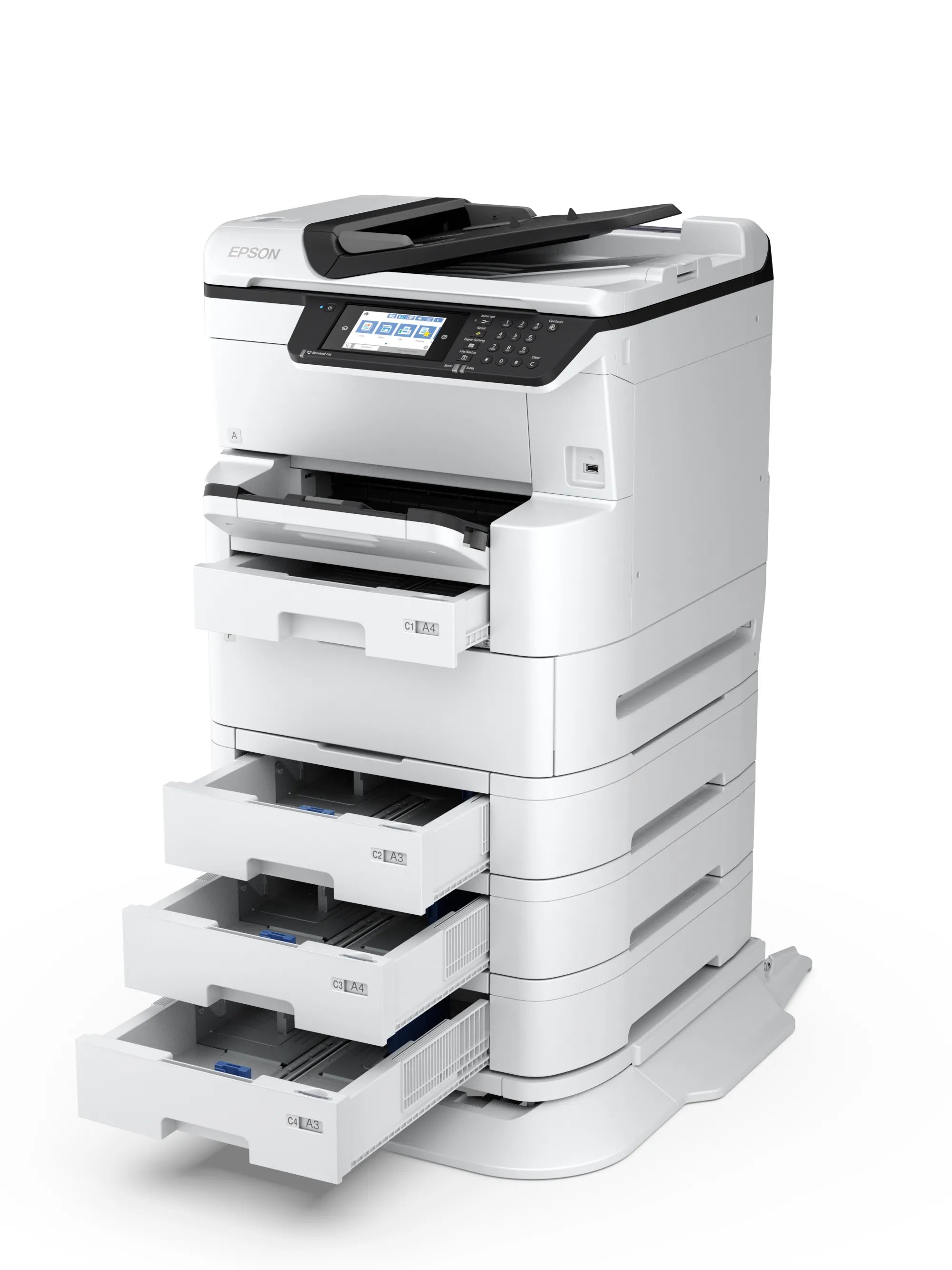 Epson WorkForce Pro WF-C878RDWF-Office Workgroup 4in1 A3 Col; 35PPM; Duplex; WiFi Lan; Ethernet; NO INKS INCL Warranty 1 yr - image 11