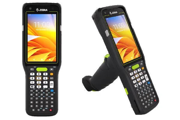 Zebra MC34; LAN; WIFI 6E; Gun; Bluetooth; NFC; 4.0'' Display; Vibrator; Android GMS; SE4770 Imager; 6GB RAM / 64GB UFS; 47 Key;