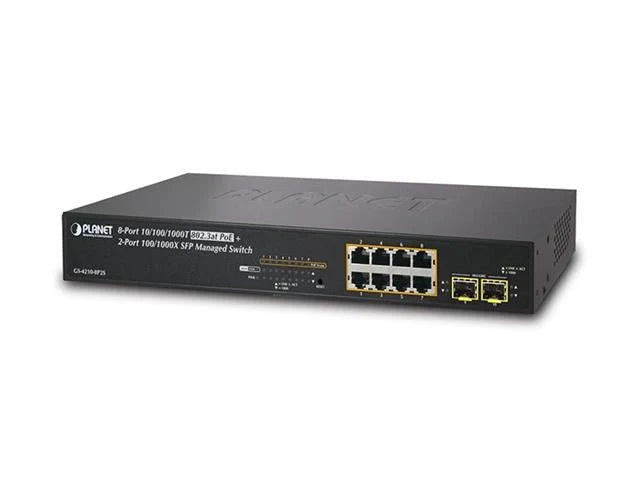 8 PORT SFP MANAGED SWITCH